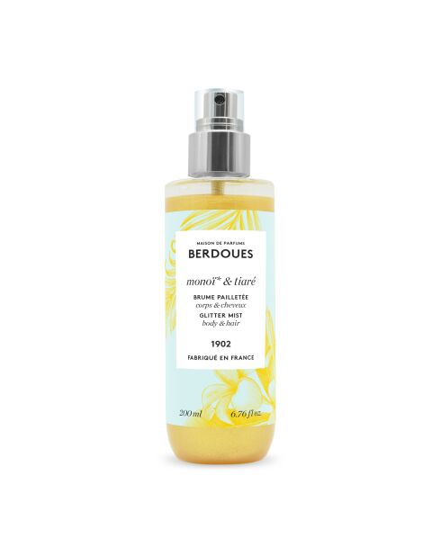 Brume pailletée Monoï & Tiaré - 200ml