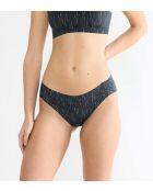 Culotte ZERO Feel 2.0 Festive High leg combinaison noire