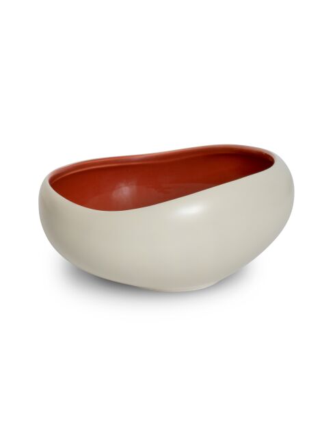 Set van 6 Kyma Terre Solaire witte bekers -D.14 cm