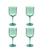 Set mit 4 grünen Eyden-Stielgläsern — 35 cl