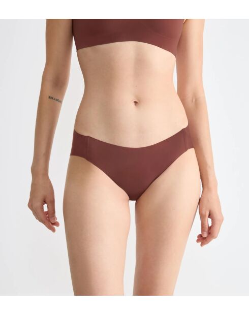 Culotte ZERO Feel 2.0 High leg henné brûlé