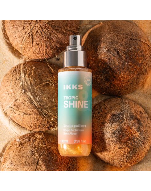 Brume parfumée pailletée Tropic & Shine - 100ml