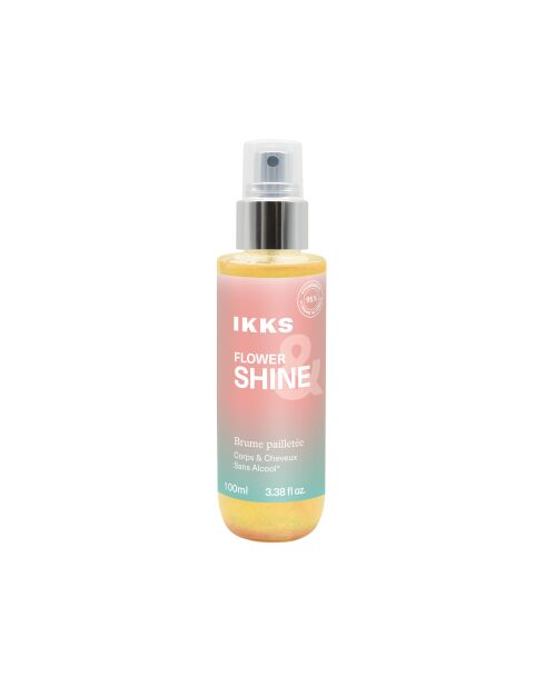 Brume parfumée pailletée Flower & Shine - 100ml