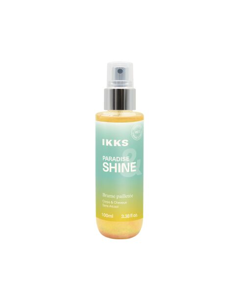 Brume parfumée pailletée Paradise & Shine - 100ml