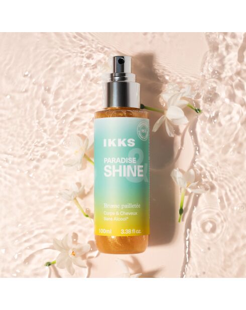 Brume parfumée pailletée Paradise & Shine - 100ml