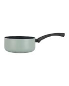 Casserole en aluminium pressé recyclé vert clair mat - D. 20 cm