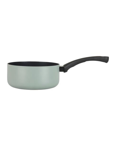 Casserole en aluminium pressé recyclé vert clair mat - D. 20 cm
