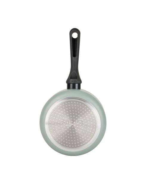 Casserole en aluminium pressé recyclé vert clair mat - D. 20 cm