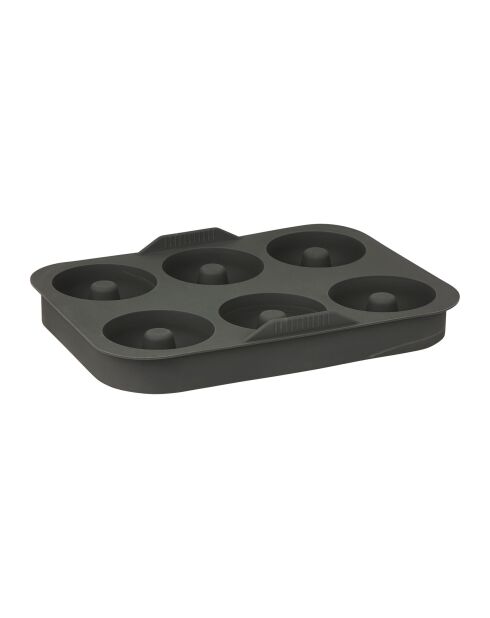 Stampo per ciambelle in silicone Frit Air grigio - 21x15,5x3,5 cm