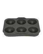 Stampo per ciambelle in silicone Frit Air grigio - 21x15,5x3,5 cm