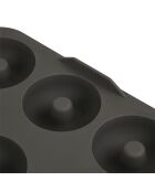 Stampo per ciambelle in silicone Frit Air grigio - 21x15,5x3,5 cm