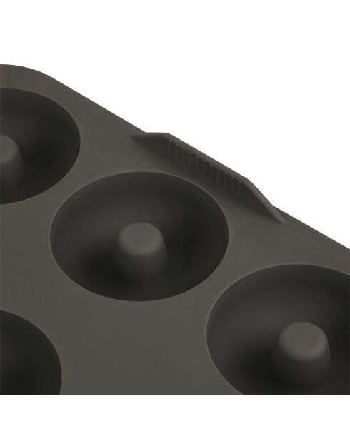 Stampo per ciambelle in silicone Frit Air grigio - 21x15,5x3,5 cm