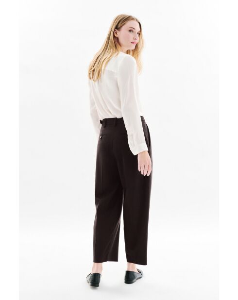 Pantalon Plume marron chocolat