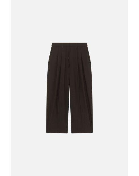 Pantalon Plume marron chocolat