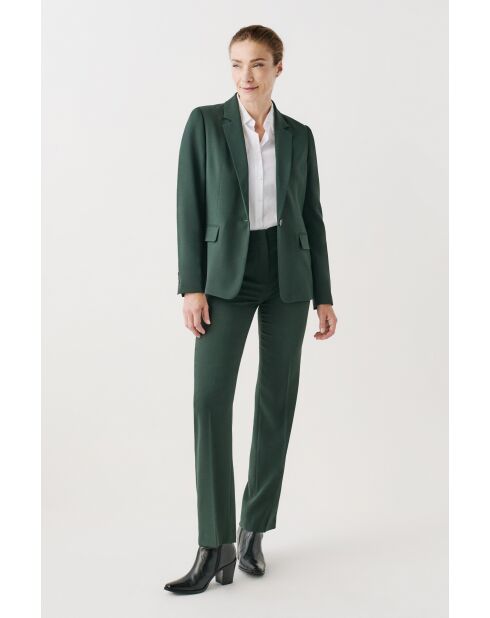 Donkergroene broek Clement
