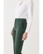 Donkergroene broek Clement