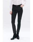Baumwollhose Tony mit schwarzem Beschichtungseffekt