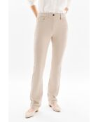 Pantalon en coton Chicago beige
