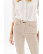 Pantalon en coton Chicago beige