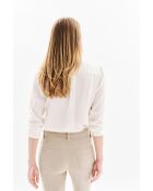 Pantalon en coton Chicago beige