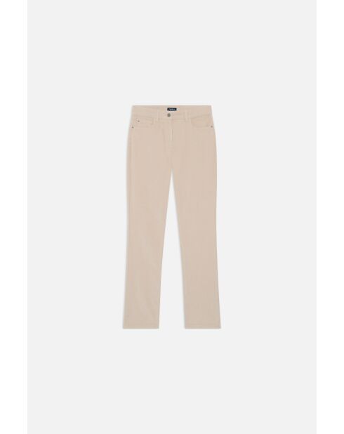 Pantalon en coton Chicago beige