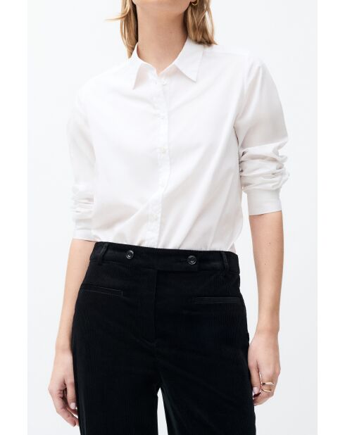 Pantalon en coton Pegase noire