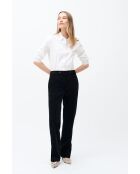 Pantalon en coton Pegase noire