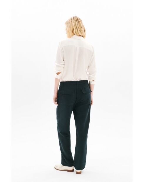 Schwarze Baumwollhose Pargos