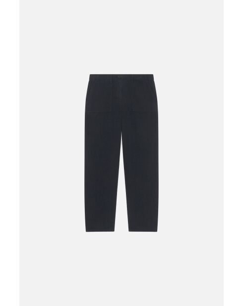 Schwarze Baumwollhose Pargos