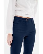 Pantalon en coton Joss bleu marine