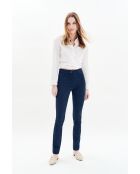Pantalon en coton Joss bleu marine