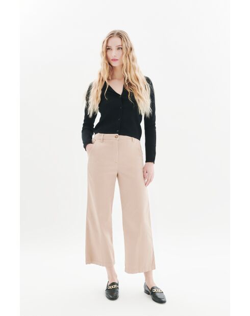 Pantalon en coton Paolo gris foncé