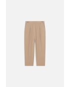 Pantalon en coton Parrel taupe