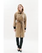 Trench in cotone tortora Gelisol