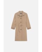 Trench in cotone tortora Gelisol