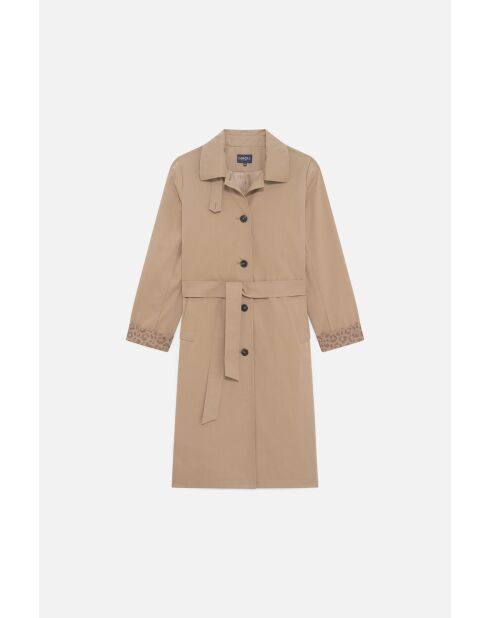 Trench in cotone tortora Gelisol