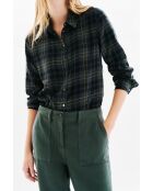 Pantalon en coton Pargos vert kaki