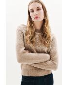 Pull Carlotta marron clair