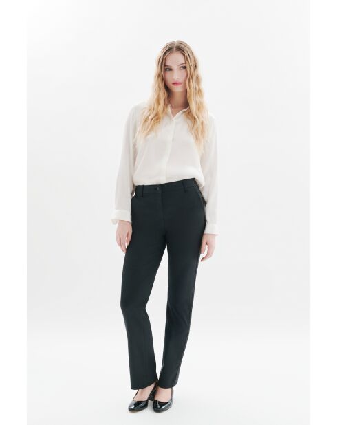 Schwarze Baumwollhose Comilong
