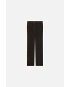 Donkerbruine katoenen broek Chicago