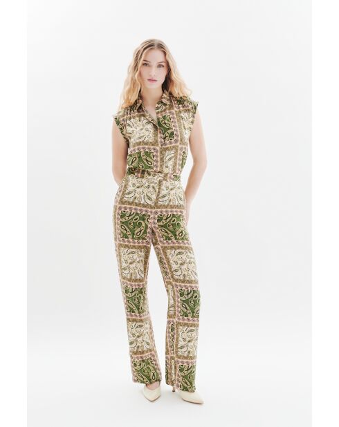Khakigrüne Patoche-Hose