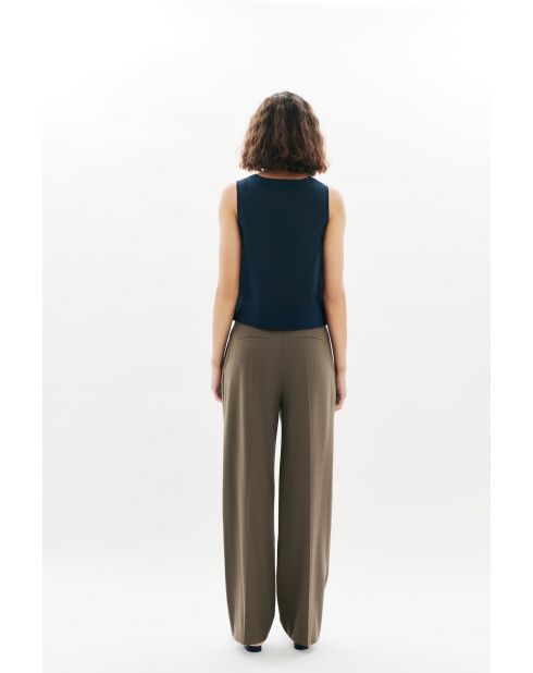 Pantalon Pliage taupe