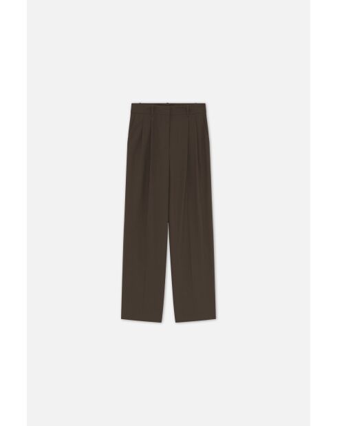 Pantalon Pliage taupe