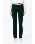 Donkergroene katoenen broek Chicago