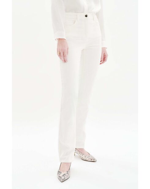 Pantalon en coton Chicago ivoire