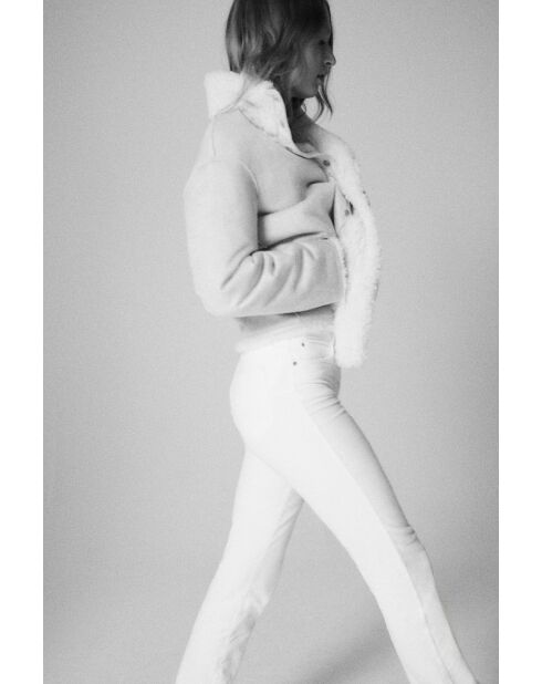Pantalon en coton Chicago ivoire