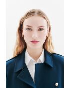 Vicomte Duck blaue Jacke