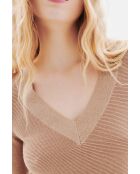 Pull en coton Levi sable