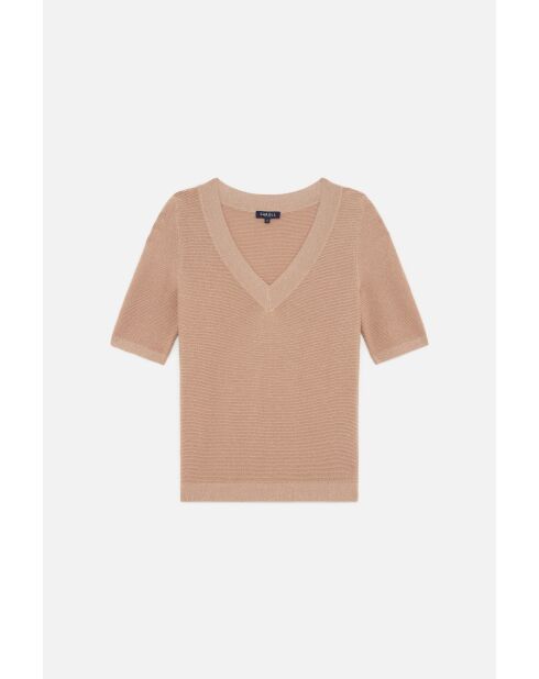 Pull en coton Levi sable