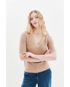 Pull en coton Levi sable